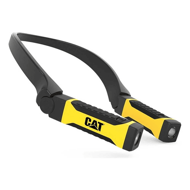 Linterna Cat Ct7100 Cuello 2 Focos Led 200 Lúmenes Pilas Aa