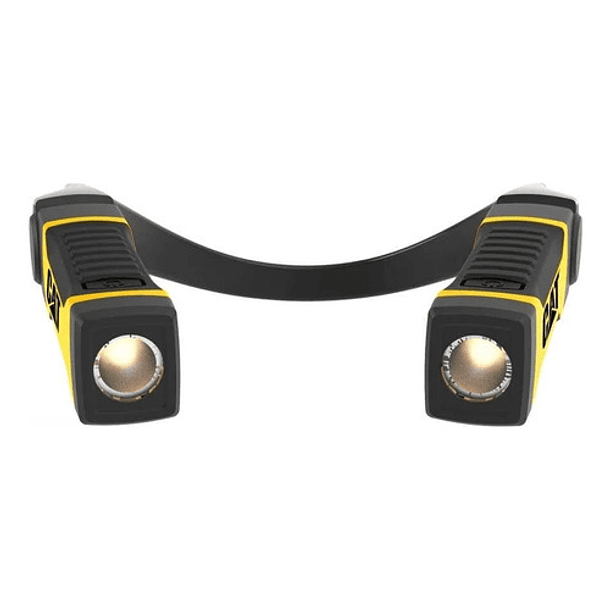 Linterna Cat Ct7100 Cuello 2 Focos Led 200 Lúmenes Pilas Aa