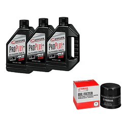 Aceite Maxima Pro Plus+ 10w40 3L + Filtro Yamaha Mt 03 07 R3