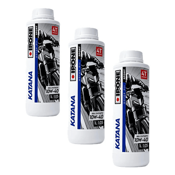 Kit Mantención Ipone Katana 10w40 Filtro Yamaha R3/a Mt03/a 2