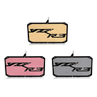 Protector Radiador Cubre Yamaha R3 R3a R 3 A Base Negra 1