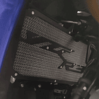 Protector Radiador Cubre Yamaha R3 R3a R 3 A Base Negra 3