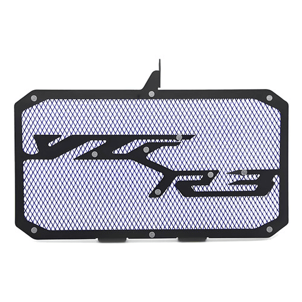 Protector Radiador Cubre Yamaha R3 R3a R 3 A Base Negra 4