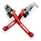 Manillas Palancas Honda Xr250r 1996-2004 Logo Retráctiles 1