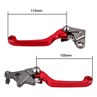 Manillas Palancas Honda Xr250r 1996-2004 Logo Retráctiles 6