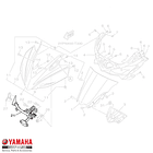 Soporte Foco Faro Araña Yamaha Yzf R3 (no R3a) Original 7