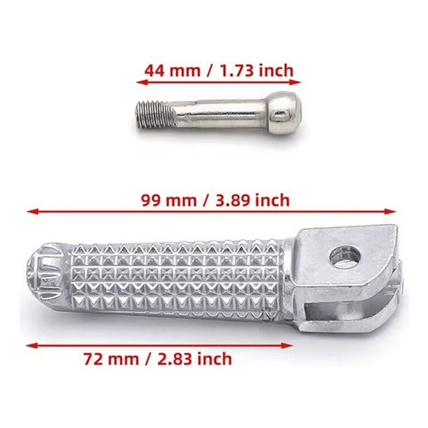 Reposapiés Apoyapiés Delantero Izq. Yamaha R3 R3a Mt03 Mt03a 4