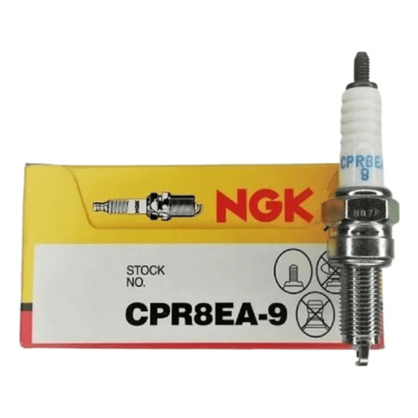 Bujía Ngk Cpr8ea-9 Yamaha Fz16 Xtz150 Honda Cb190r Cb500x 3