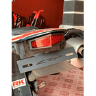 Foco Integrado + Soporte Patente Elimina Cola Honda Crf 250l 5