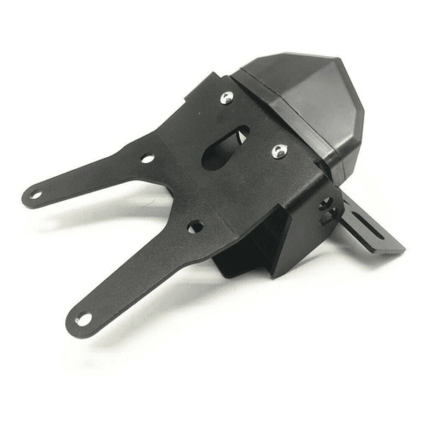 Foco Integrado + Soporte Patente Elimina Cola Honda Crf 250l 9