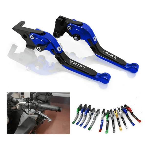 Manillas Yamaha Mt 07 Mt07 Mt-07 Logo Colores + E. Gratis