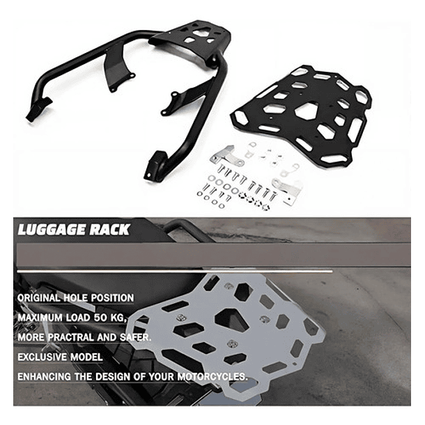 Parrilla Soporte Maleta Equipaje Carga Honda Cb500x Nx500 3