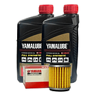 Kit De Mantención Yamalube 10w40 Full Sintético Yamaha Fz25 1
