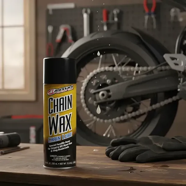 Lubricante De Cadenas De Moto Chain Wax De Maxima 535ml