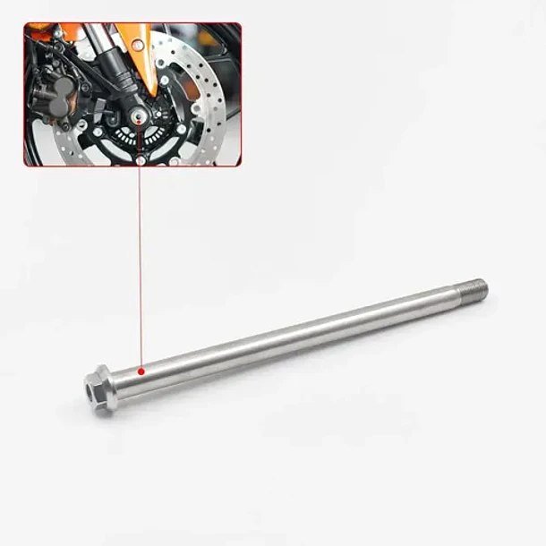 Eje Pasador Rueda Delantero Yamaha Mt03/a R3/a Original 4