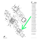 Cilindro Yamaha R15 V4 Original 4