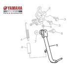 Pata De Apoyo Yamaha R3 Mt03 Original 4