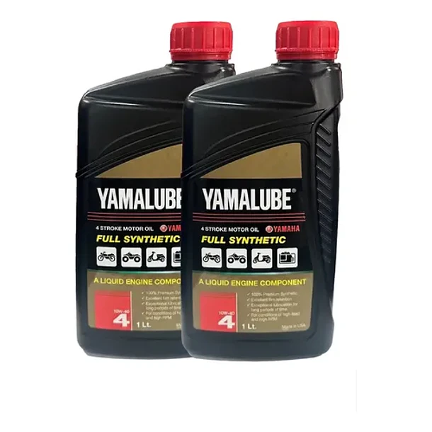 Kit Aceite Yamalube Full Sintético 10w40 X2 Yamaha Fz25 Xtz