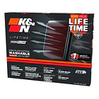 Filtro Aire K&n Alto Flujo Lavable Yamaha Mt03 R3 Original 5