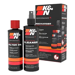 Kit Limpiador Y Aceite K&n Recharger Filtro Aire Alto Flujo