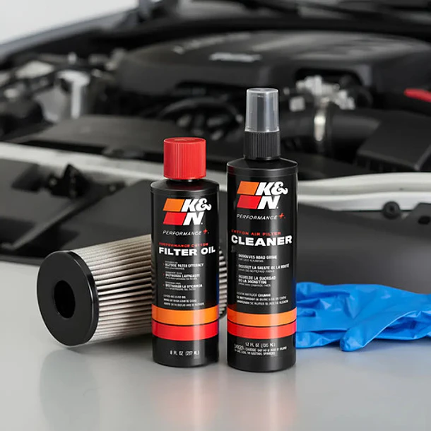 Kit Limpiador Y Aceite K&n Recharger Filtro Aire Alto Flujo 5
