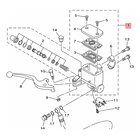 Cilindro Bomba Freno Delantero Yamaha R3/a Mt03/a Original 3