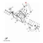 Manguera 3 Der. Radiador Yamaha R3 R3a Mt03 Mt03a Original 3