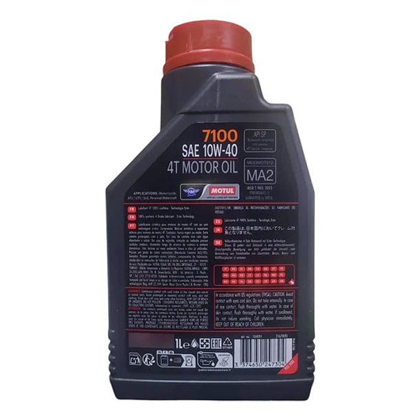 Aceite Motul 7100 Full Sintético 10w40 1l 3