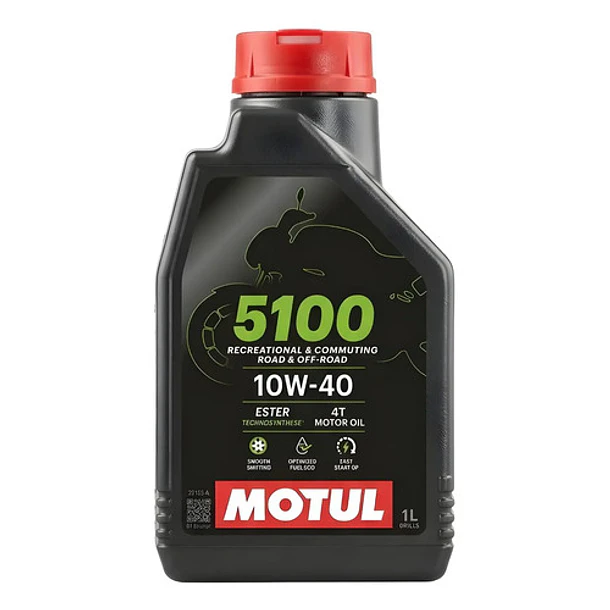 Aceite Motul 5100 Semi Sintético 10w40 1l