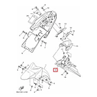 Guardabarros Porta Patente Yamaha Fzn150/fz-s 2.0 Original 3