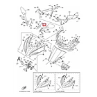 Espejo Retrovisor Izquierdo Yamaha R3 (no R3a) Original 2