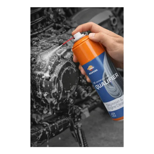 Desengrasante Limpiador Repsol Motor Cadena Qualifier 300 Ml