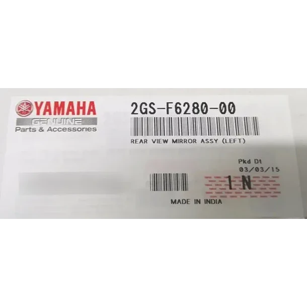 Espejo Retrovisor Izquierdo Yamaha Fz 16 2.0 Fi Original 4