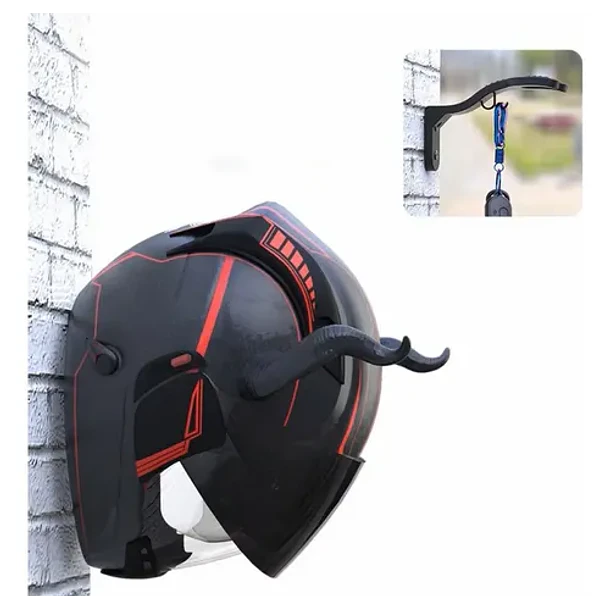 Soporte Para Casco De Moto Material Abs De Alta Calidad 3