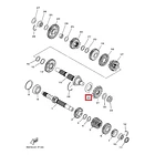 Reten Piñon De Ataque Yamaha R3a Mt03a Original 6