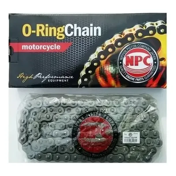 Cadena De Transmisión Npc Japón 520h - 120 C/oring 2