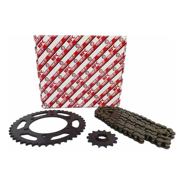 Kit De Arrastre Honda Cb190r Catalina Piñón Cadena Npc 1
