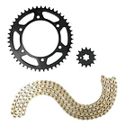 Kit De Arrastre Yamaha R15 V3 Catalina Piñón Cadena Gold Npc 1