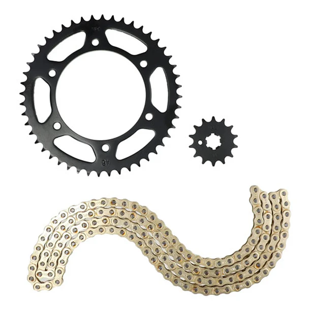 Kit De Arrastre Yamaha R15 V3 Catalina Piñón Cadena Gold Npc 1