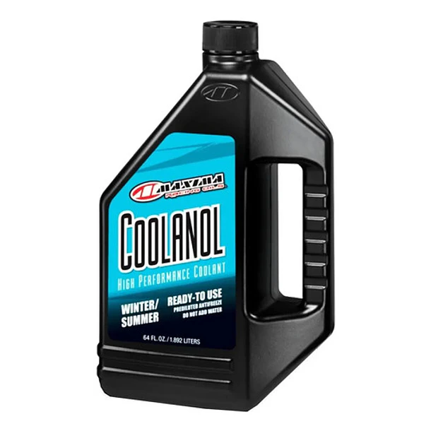 Anticongelante Refrigerante Maxima Coolanol 1.89l Moto 50/50 Verde Negro