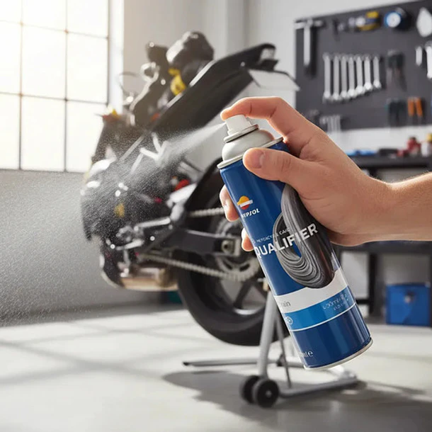 Lubricante Para Cadena De Moto Repsol Chain Spray 400ml 3