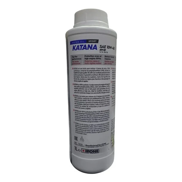 Aceite Ipone Katana Sport 10w40 1l Full Sintético 2
