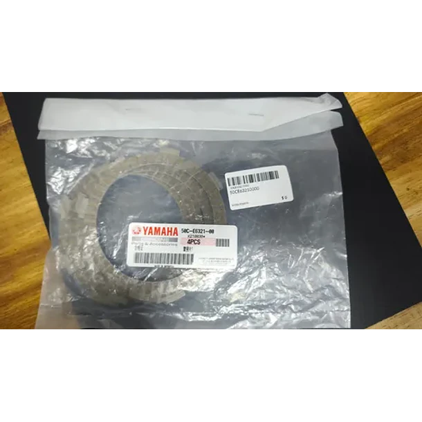 Kit Discos De Embrague X4 Xtz125 Original 2