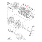 Kit Discos De Embrague X4 Xtz125 Original 3
