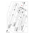 Soporte De Horquilla Yamaha R3 R3a Mt03 Mt03a Original 4