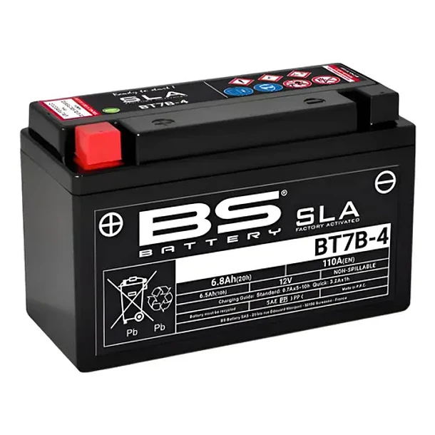 Batería Bs Battery Bt7b-4 Sla Yamaha Ktm Suzuki Aprilia