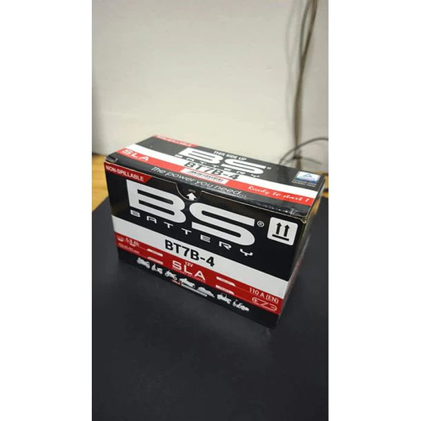 Batería Bs Battery Bt7b-4 Sla Yamaha Ktm Suzuki Aprilia