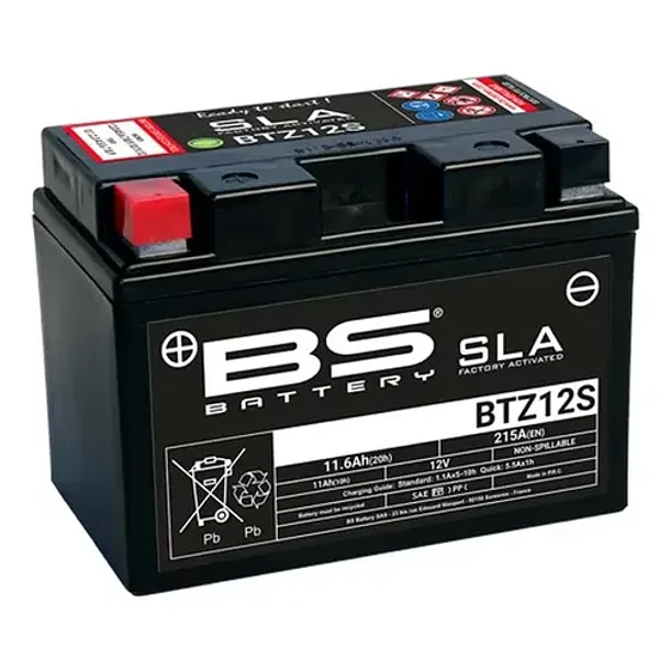 Batería Bs Battery Btz12s Ftz12s Ytz12s Sla Xtz1200 Nc750