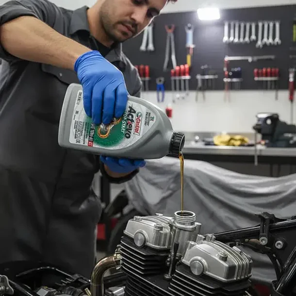Aceite Castrol Moto 10w40 Actevo Stop & Go Sintético 3