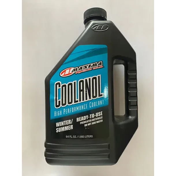 Anticongelante Refrigerante Maxima Coolanol 1.89l Moto 50/50 Verde Negro 3